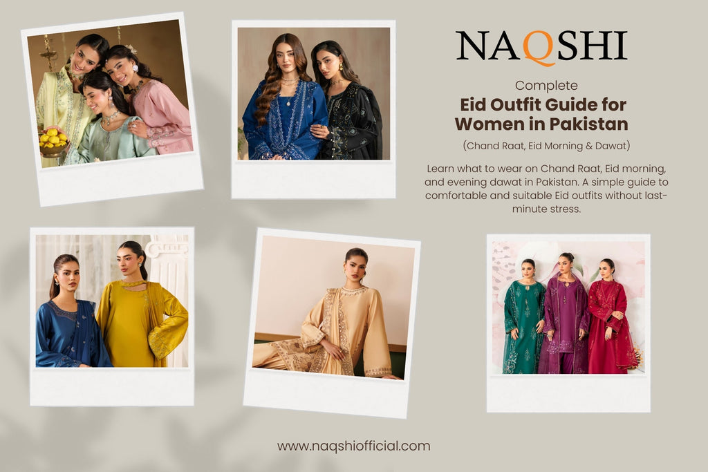 Complete Eid Outfit Guide for Women in Pakistan (Chand Raat, Eid Morning & Dawat)