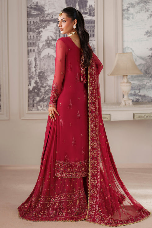 Nain Tara shirt showing deep back neckline with tassels