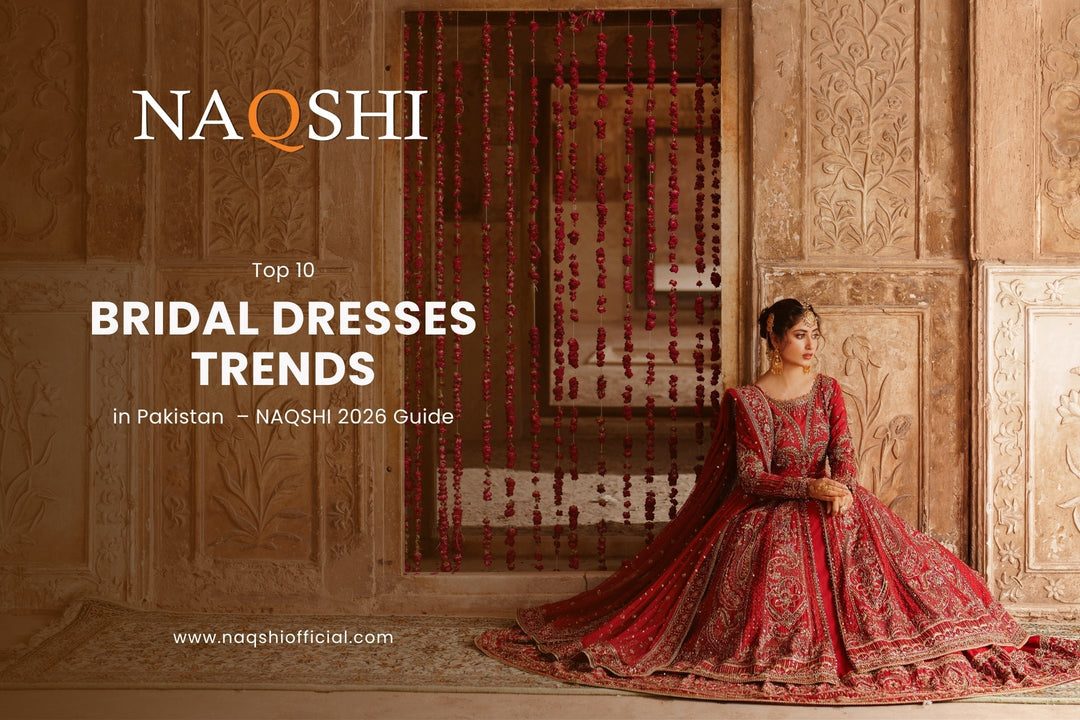 Top 10 Bridal Dresses Trends in Pakistan – NAQSHI 2026 Guide