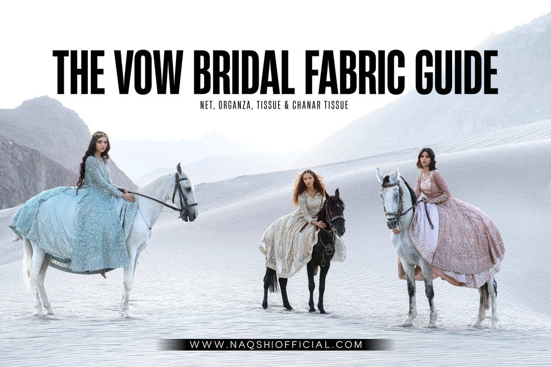 The Vow Bridal Fabric Guide